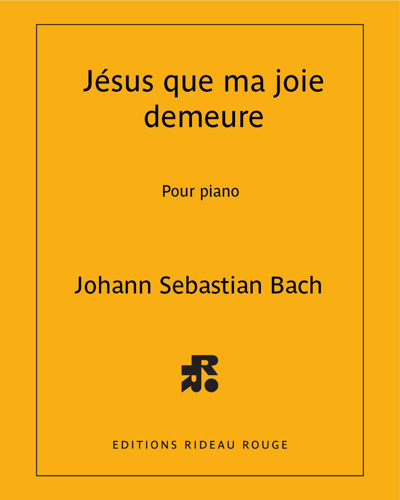 Choral "Jésus que ma joie demeure" (from Cantata BWV 147)