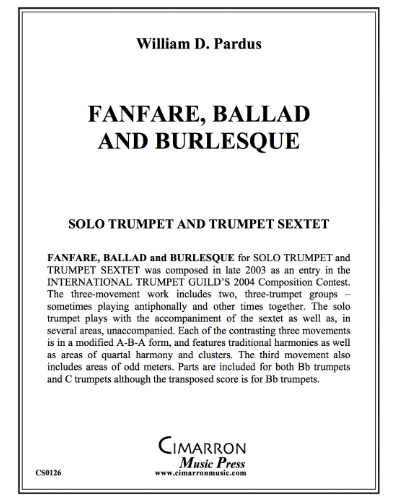 Fanfare, Ballad, and Burlesque