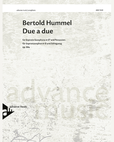 Due a due, op. 88a