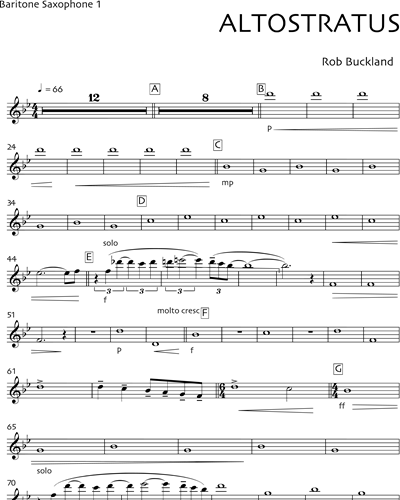 Baritone Saxophone 1